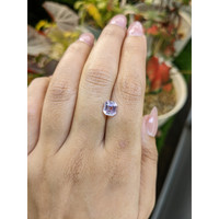 1.71 Ct. Pinkish Purple Sapphire from Ceylon (Sri Lanka) Life Style