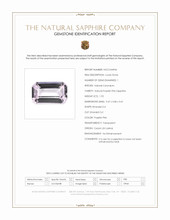 1.92 Ct. Purplish Pink Sapphire from Ceylon (Sri Lanka) Scan Report
