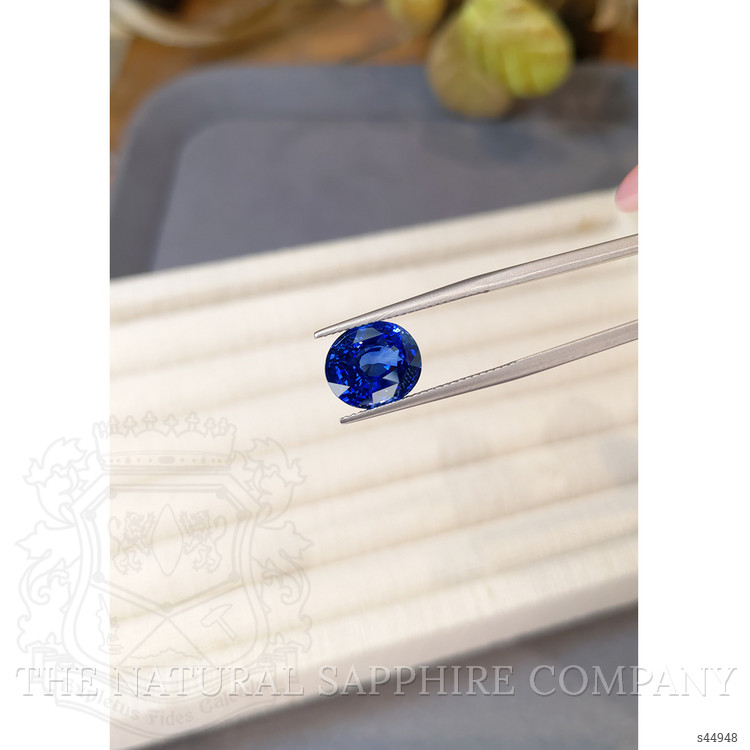6.06 Ct. Blue Sapphire from Ceylon (Sri Lanka)