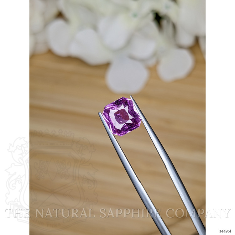 2.36 Ct. Purple Sapphire from Ceylon (Sri Lanka)