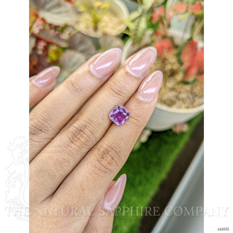 2.36 Ct. Purple Sapphire from Ceylon (Sri Lanka)
