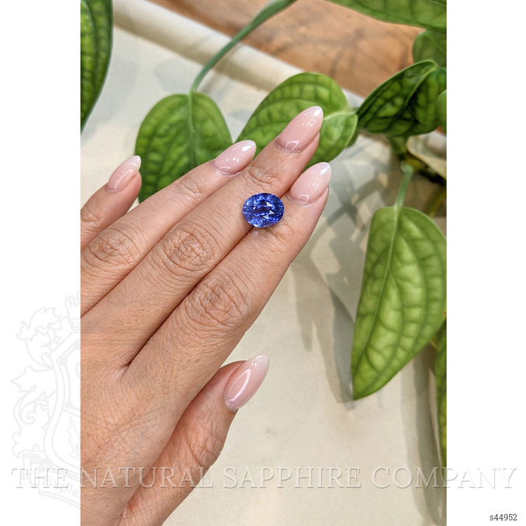 6.28 Ct. Blue Sapphire from Ceylon (Sri Lanka)