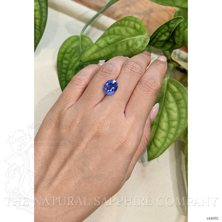 6.28 Ct. Blue Sapphire from Ceylon (Sri Lanka)