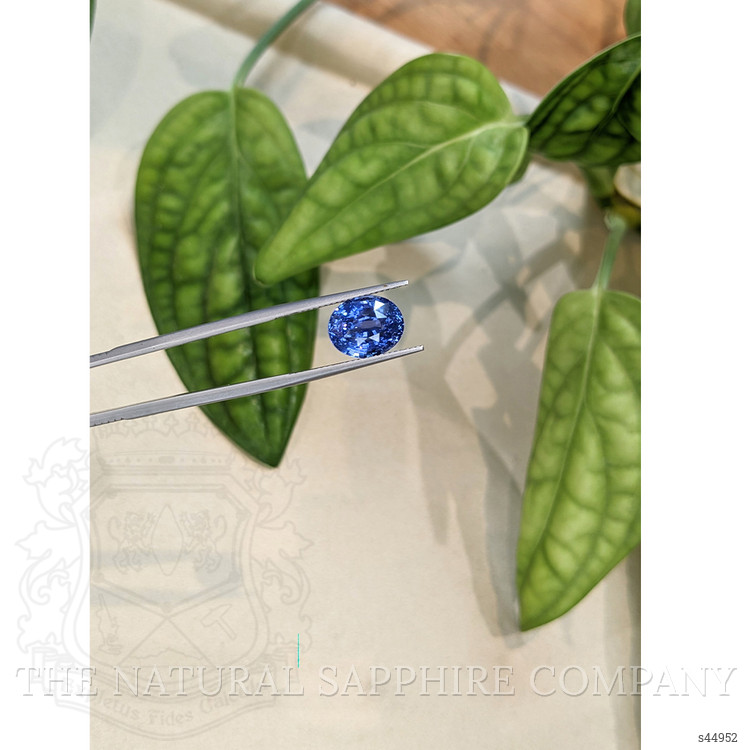 6.28 Ct. Blue Sapphire from Ceylon (Sri Lanka)