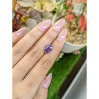 2.87 Ct. Purple Sapphire from Ceylon (Sri Lanka) Life Style