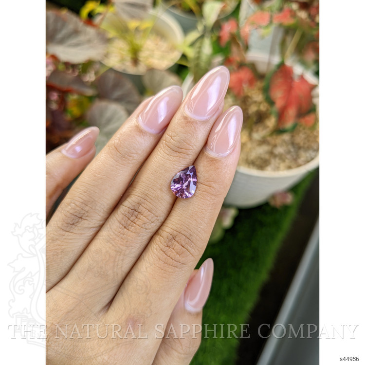 2.36 Ct. Pinkish Purple Sapphire from Ceylon (Sri Lanka)