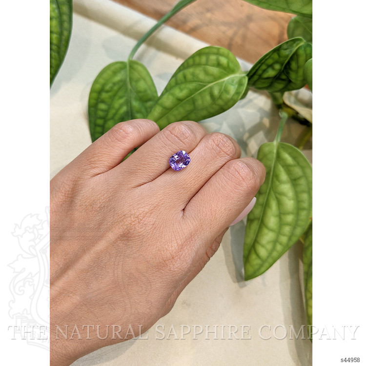 3.19 Ct. Purple Sapphire from Ceylon (Sri Lanka)