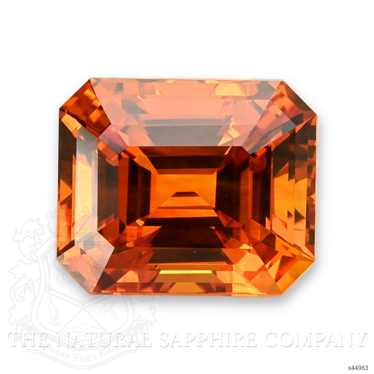 5.02 Ct. Orange Sapphire from Ceylon (Sri Lanka)