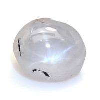 1.99 Ct. Bluish Grey Star Sapphire from Ceylon (Sri Lanka) Video