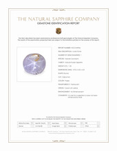 1.33 Ct. Purple Star Sapphire from Ceylon (Sri Lanka) Scan Report