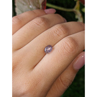2.01 Ct. Purple Star Sapphire from Ceylon (Sri Lanka) Life Style