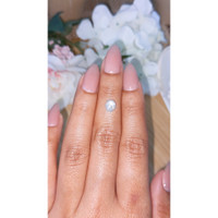 1.51 Ct. Bluish Grey Cabochon Star Sapphire from Ceylon (Sri Lanka) Life Style