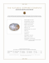 2.69 Ct. Grey Star Sapphire from Ceylon (Sri Lanka) Scan Report