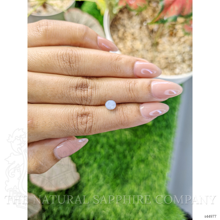 1.38 Ct. Bluish Grey Star Sapphire from Ceylon (Sri Lanka)