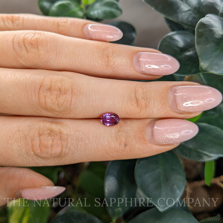 1.17 Ct. Purplish Pink Sapphire from Madagascar