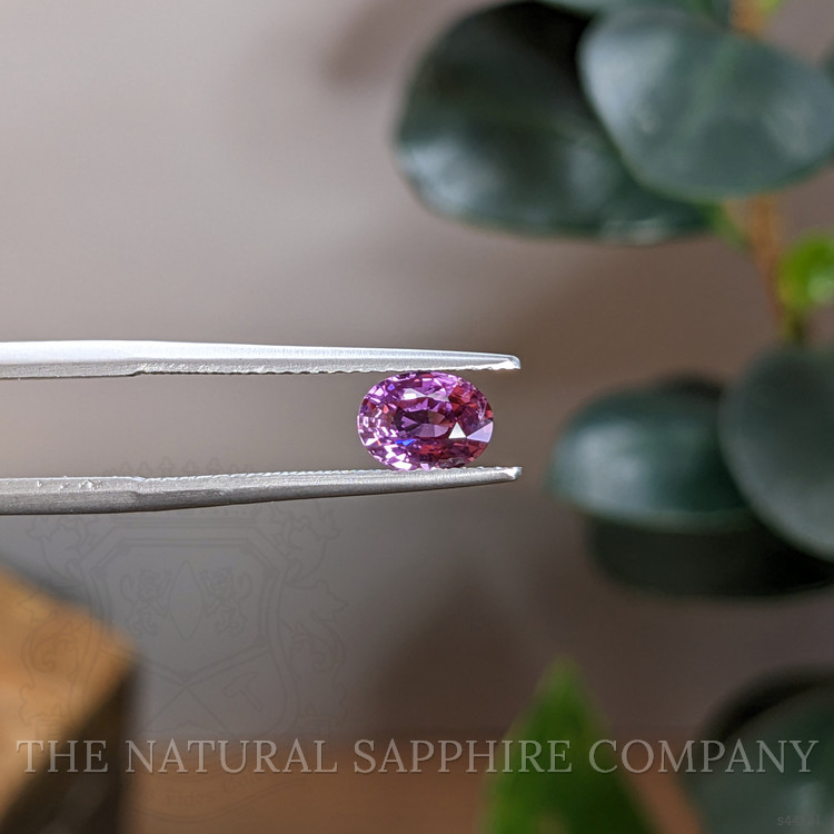 1.00 Ct. Pinkish Purple Sapphire from Madagascar