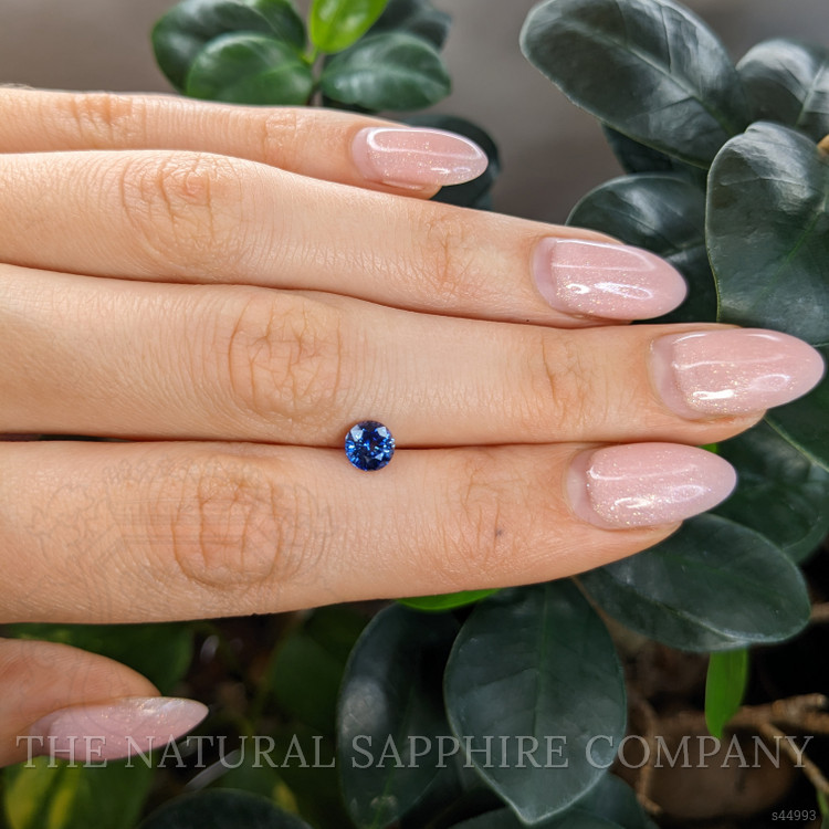 0.99 Ct. Blue Sapphire from Ceylon (Sri Lanka)