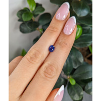 1.21 Ct. Blue Sapphire from Ceylon (Sri Lanka) Life Style