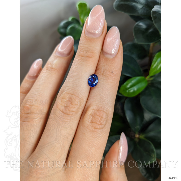 1.35 Ct. Blue Sapphire from Ceylon (Sri Lanka)