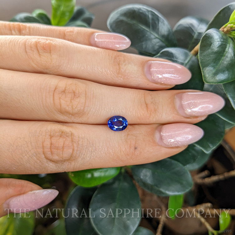 1.35 Ct. Blue Sapphire from Ceylon (Sri Lanka)