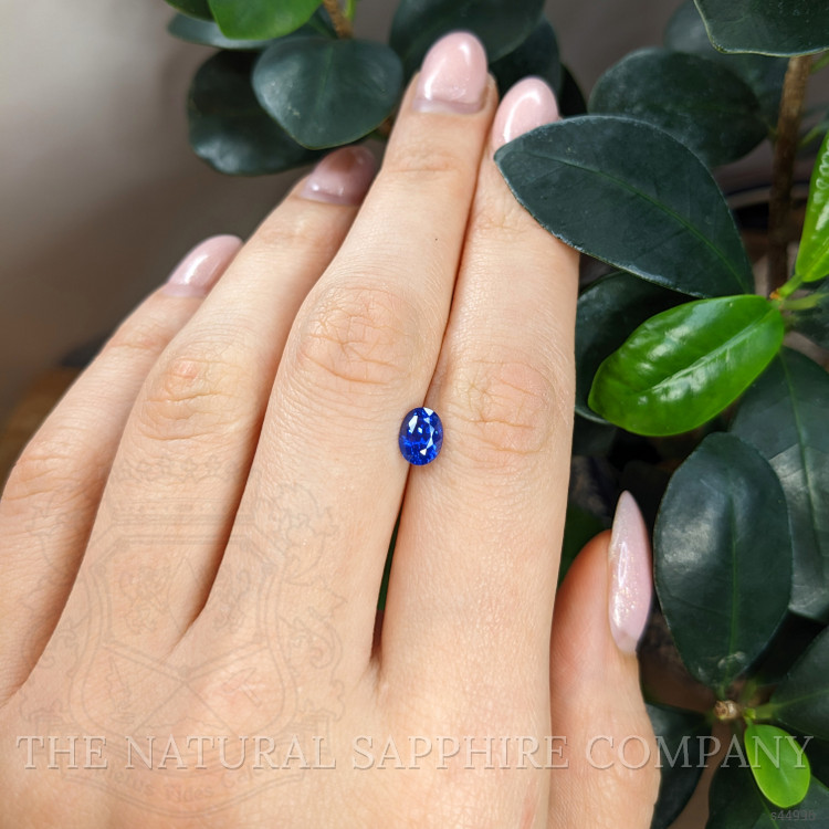 1.16 Ct. Blue Sapphire from Ceylon (Sri Lanka)