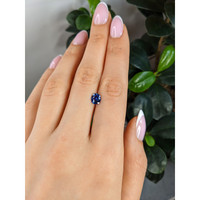 1.26 Ct. Blue Sapphire from Ceylon (Sri Lanka) Life Style