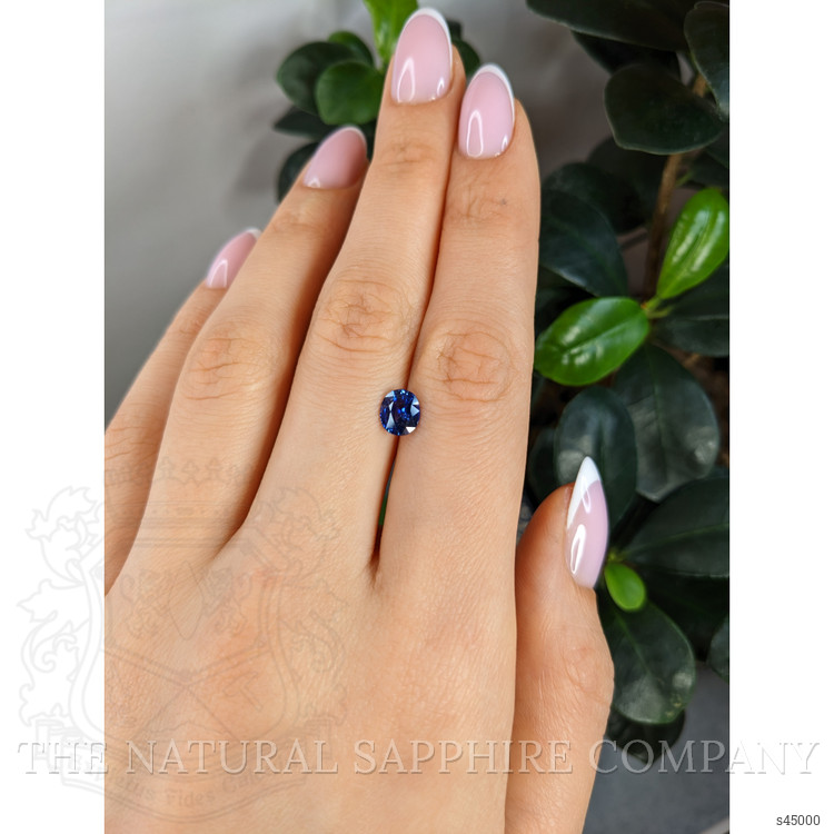 1.26 Ct. Blue Sapphire from Ceylon (Sri Lanka)