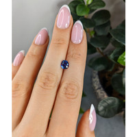 1.26 Ct. Blue Sapphire from Ceylon (Sri Lanka) Life Style
