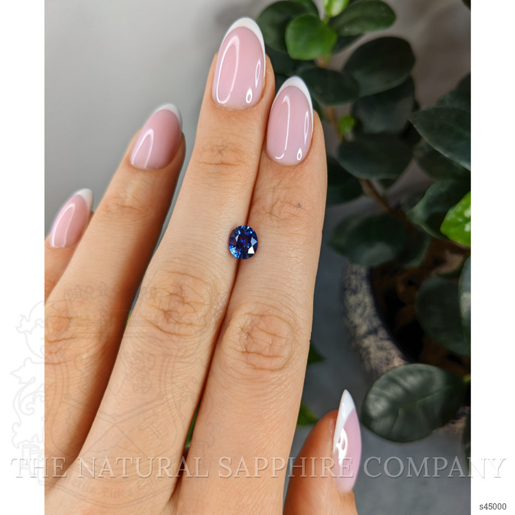 1.26 Ct. Blue Sapphire from Ceylon (Sri Lanka)
