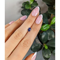 0.91 Ct. Blue Sapphire from Ceylon (Sri Lanka) Life Style