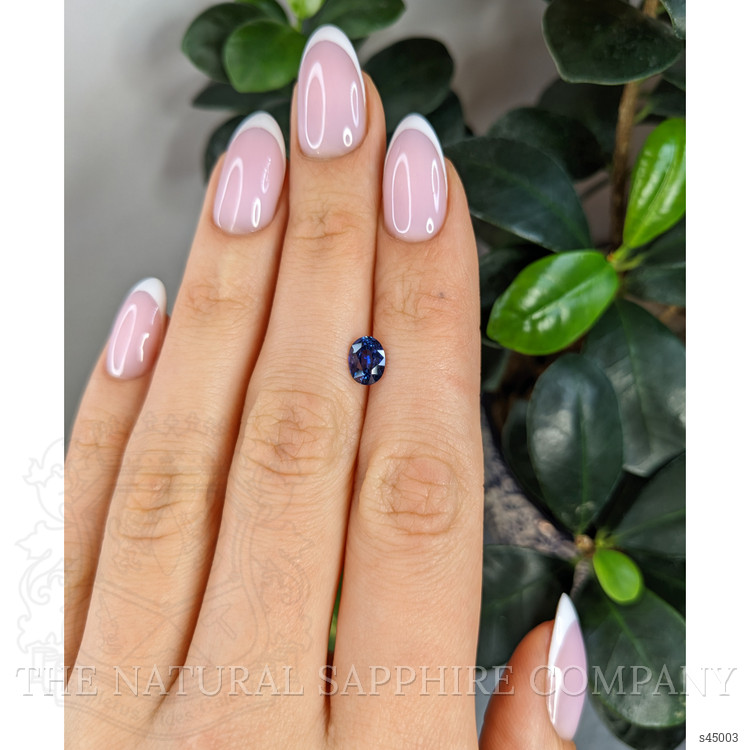 1.18 Ct. Blue Sapphire from Ceylon (Sri Lanka)