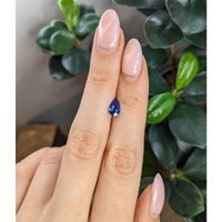 1.24 Ct. Blue Sapphire from Ceylon (Sri Lanka) Life Style