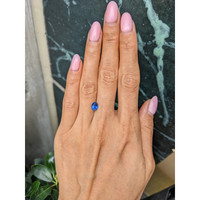 1.01 Ct. Blue Sapphire from Ceylon (Sri Lanka) Life Style