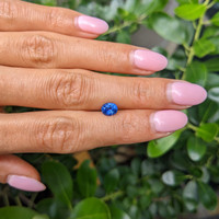 1.01 Ct. Blue Sapphire from Ceylon (Sri Lanka) Life Style