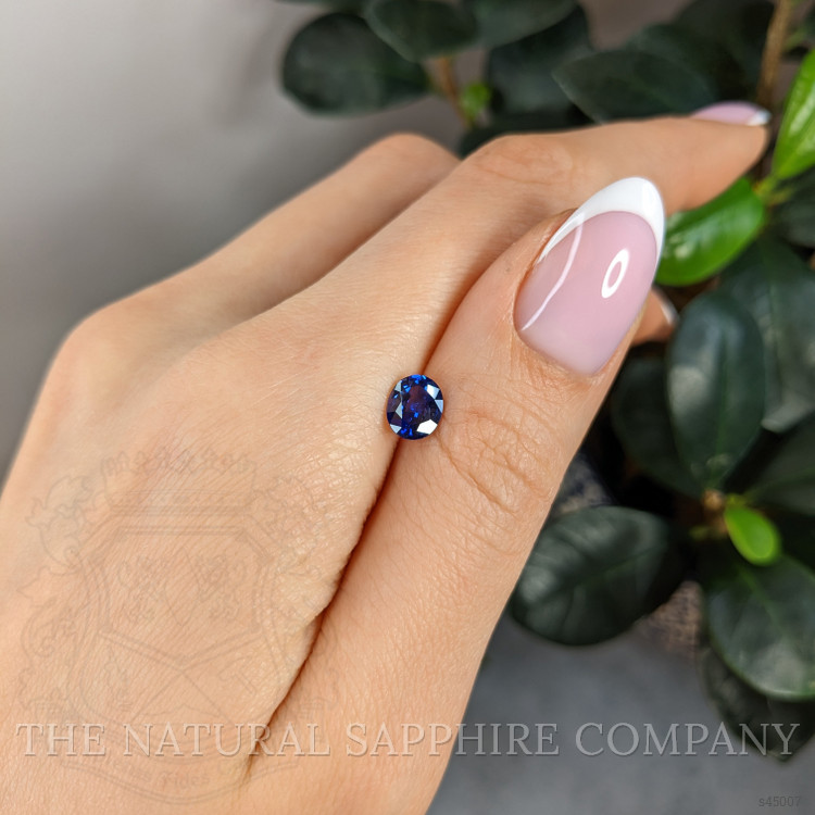 1.34 Ct. Blue Sapphire from Ceylon (Sri Lanka)