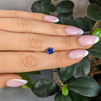 1.34 Ct. Blue Sapphire from Ceylon (Sri Lanka) Life Style