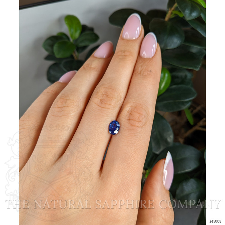 1.18 Ct. Blue Sapphire from Ceylon (Sri Lanka)