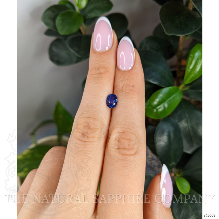 1.18 Ct. Blue Sapphire from Ceylon (Sri Lanka)