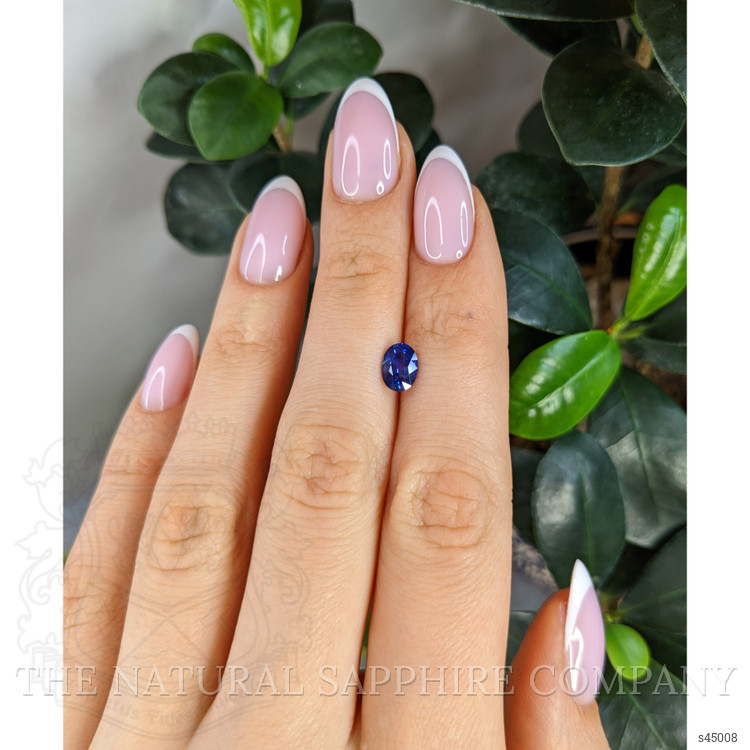 1.18 Ct. Blue Sapphire from Ceylon (Sri Lanka)