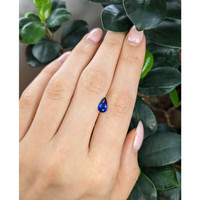 1.14 Ct. Blue Sapphire from Ceylon (Sri Lanka) Life Style