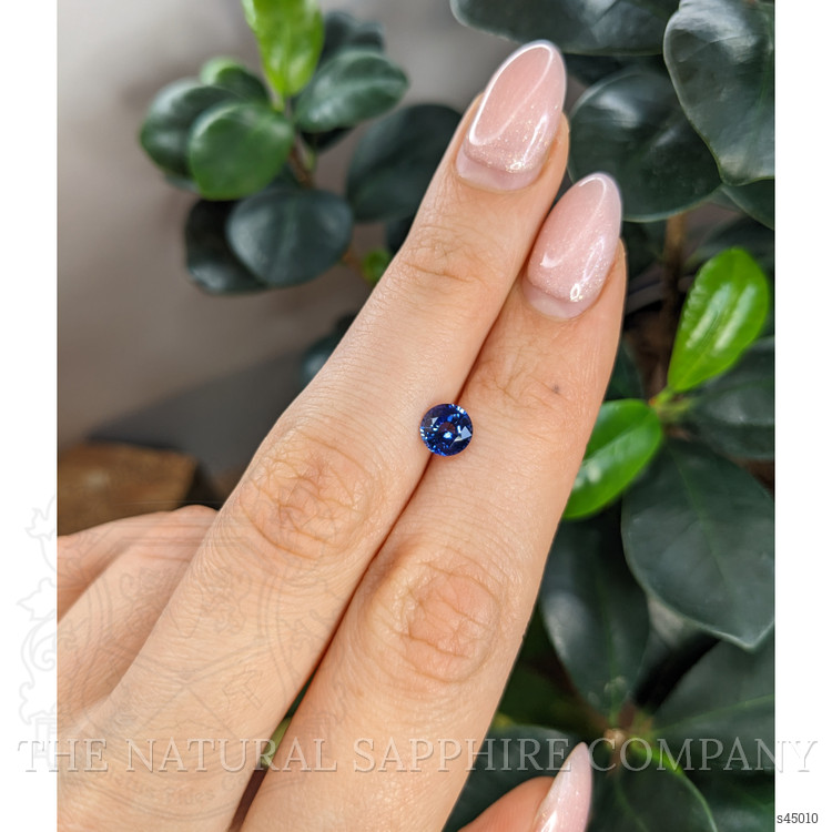 1.07 Ct. Blue Sapphire from Ceylon (Sri Lanka)