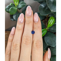 1.07 Ct. Blue Sapphire from Ceylon (Sri Lanka) Life Style
