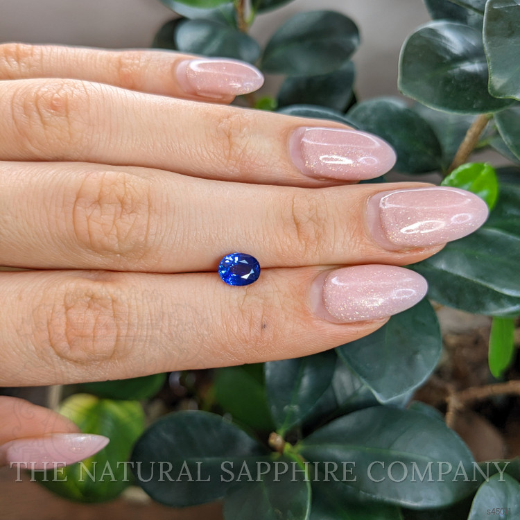 1.16 Ct. Blue Sapphire from Ceylon (Sri Lanka)