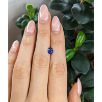 1.16 Ct. Blue Sapphire from Ceylon (Sri Lanka) Life Style
