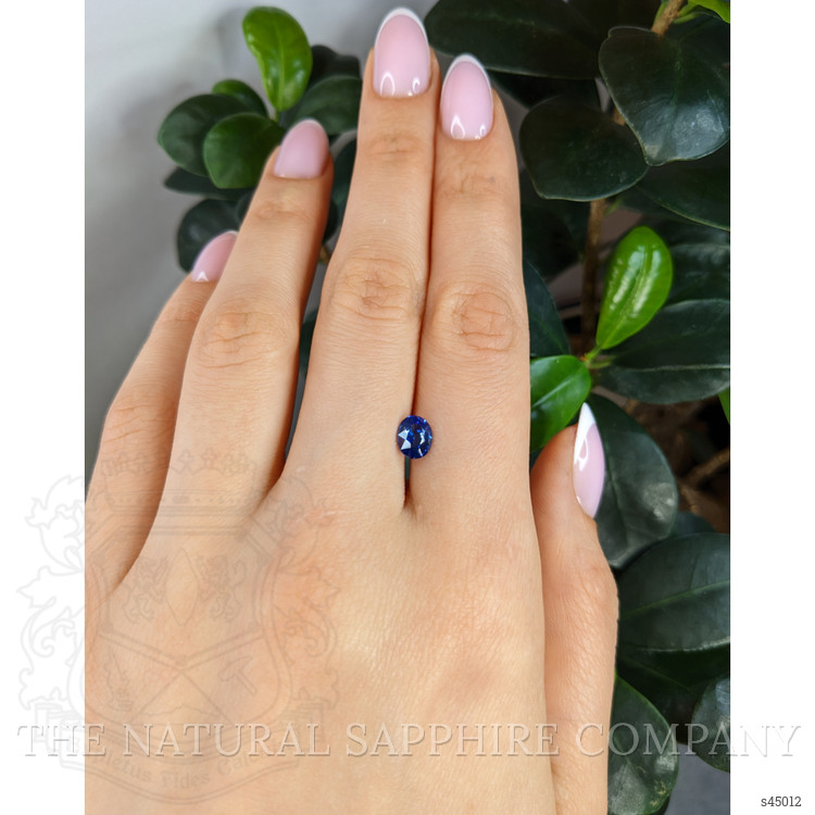 1.27 Ct. Blue Sapphire from Ceylon (Sri Lanka)