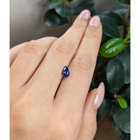 1.17 Ct. Blue Sapphire from Ceylon (Sri Lanka) Life Style