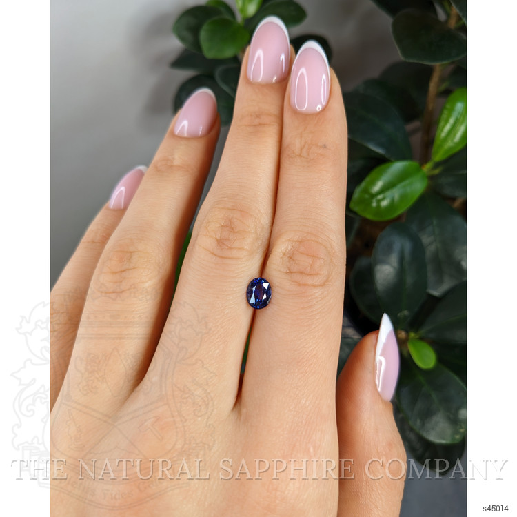 1.06 Ct. Blue Sapphire from Ceylon (Sri Lanka)