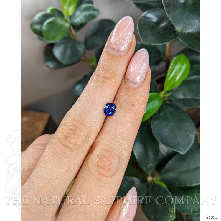 1.04 Ct. Blue Sapphire from Ceylon (Sri Lanka)