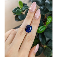 12.27 Ct. Blue Sapphire from Madagascar Life Style
