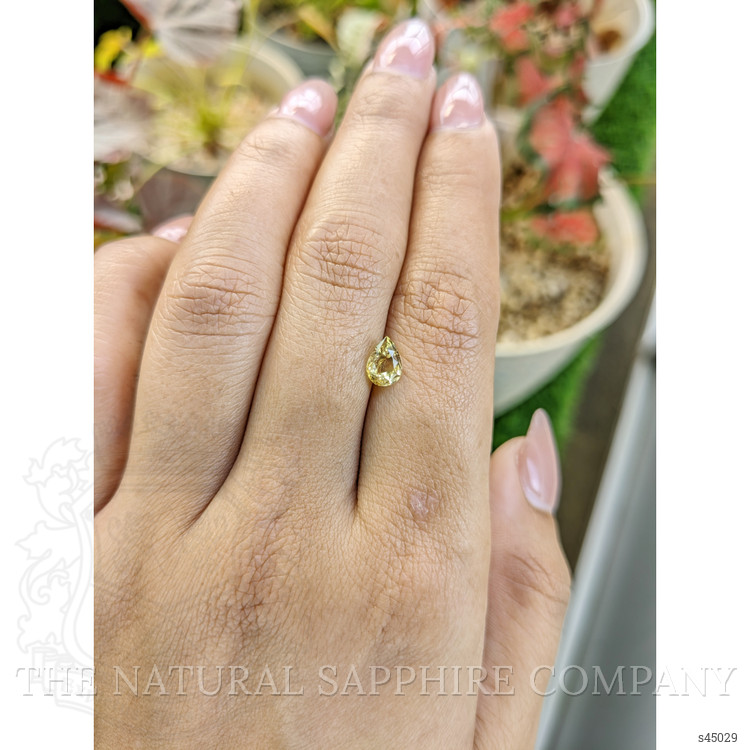 1.10 Ct. Yellow Sapphire from Ceylon (Sri Lanka)
